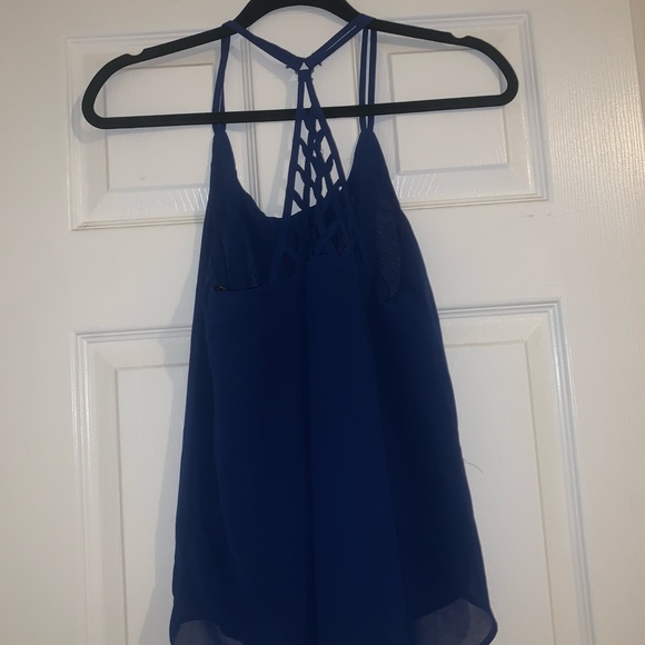 Royal blue comfy tank top - Picture 2 of 3